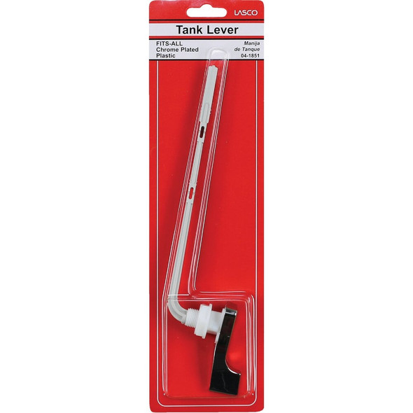 Lasco Universal Fit Chrome Tank Lever with Plastic Arm 04-1851 402097