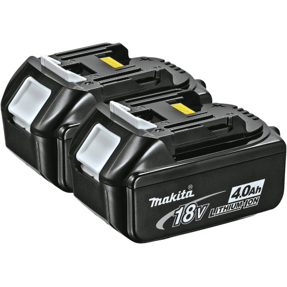 Makita 18V LXT Lithium-Ion 4.0 Ah Tool Battery (2-Pack) BL1840B-2