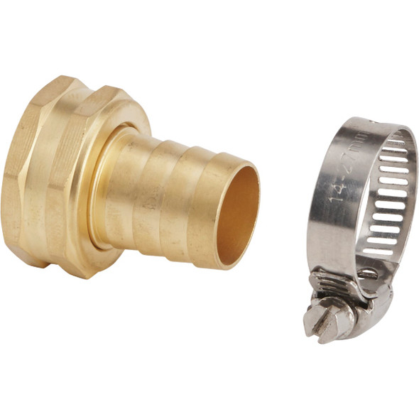 Best Garden 3/4 In. Female Brass Hose End Repair Hose Coupling GB9411-3/4"