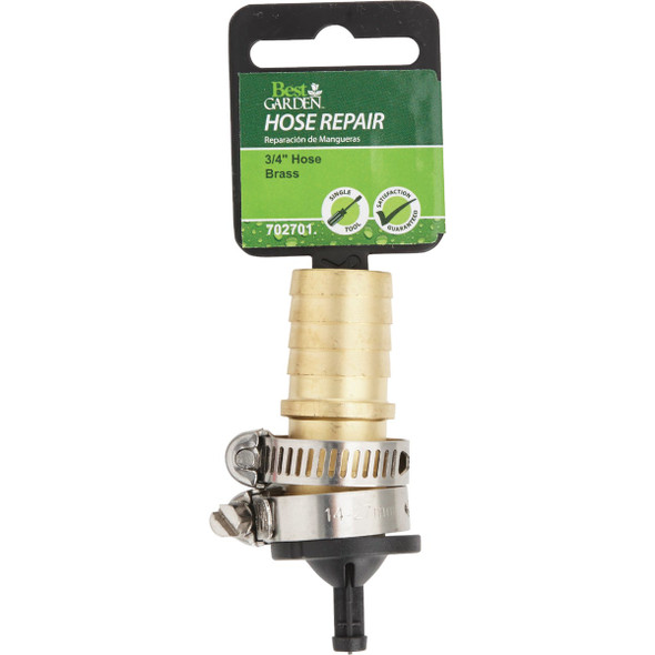 Best Garden 3-4 In. Brass Heavy-Duty Hose Mender GB9413-3-4" 702701