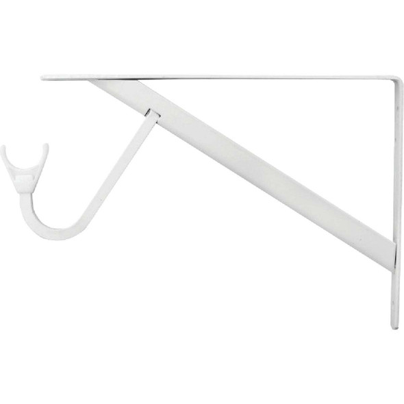 John Sterling Wht Hd Shelf/Rod Bracket RP-0495-WT