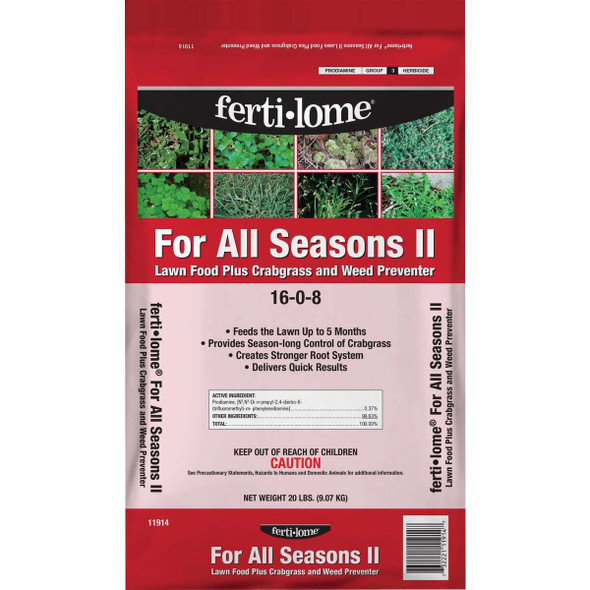 For All Seasons II 20lb All Seas Lawn Food+ 11914