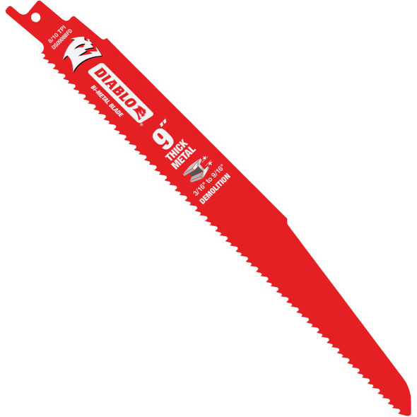 Diablo 5pk 9" 8/10t Recip Blade DS0908BFD5