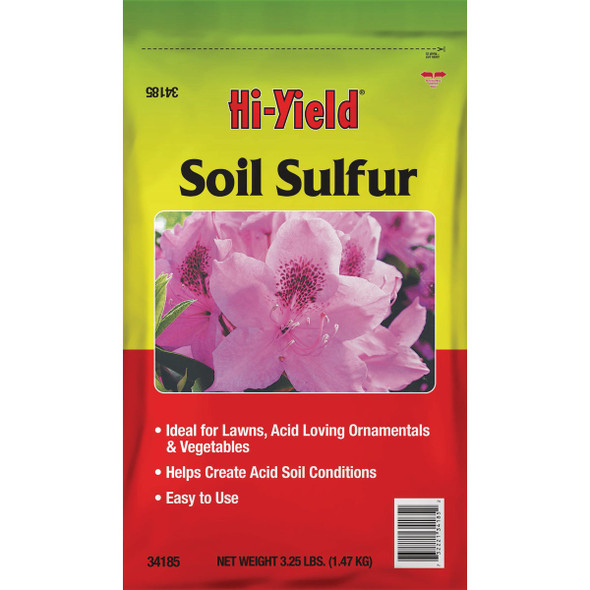 Hi-Yield 3.25 Lb. 300 Ft. Coverage Soil Sulfur 34185