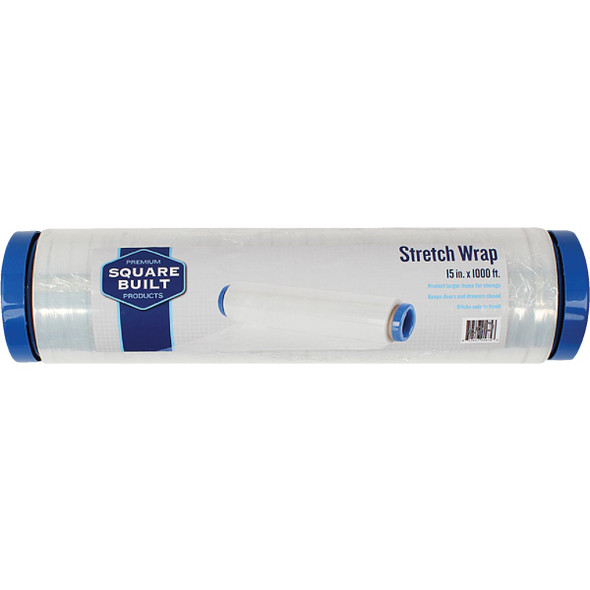 Square Built 15 In. X 1000 Ft. Stretch Wrap with Double Handle SBA151000