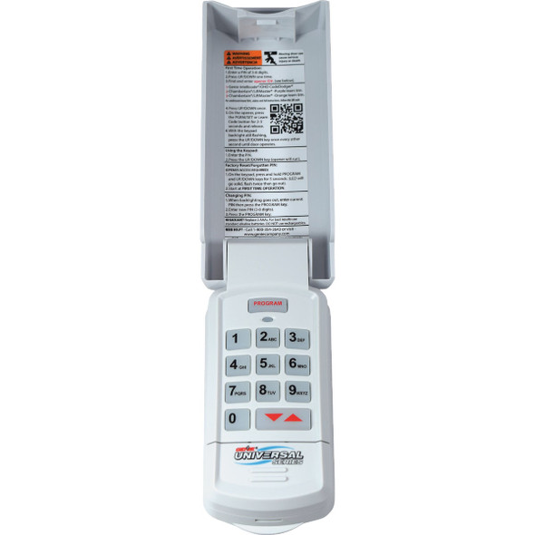 Genie Universal Garage Door Wireless Keypad 43092R / GUK2-R