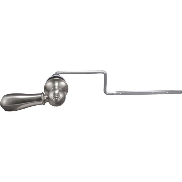 Plumb Pak Universal Fit Brushed Nickel Tank Lever with Metal Bent Arm 836-71BNL