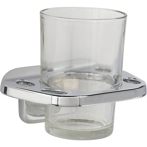 Home Impressions Vista Chrome Toothbrush Holder 408990