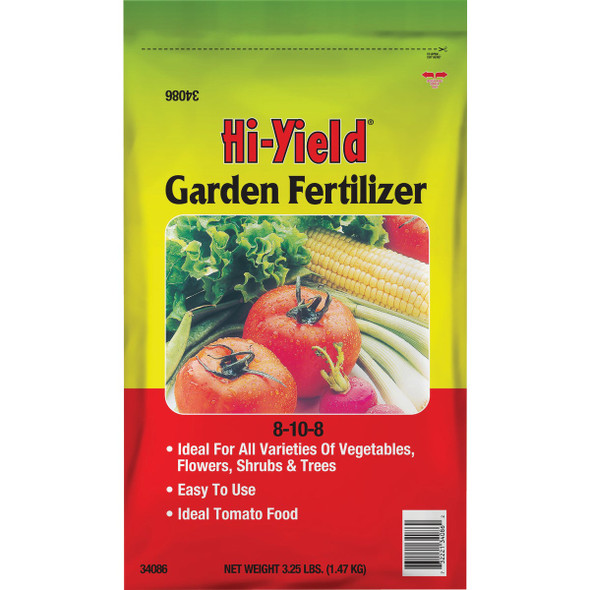 Hi-Yield 3.25 Lb. 8-10-8 Dry Plant Food Garden Fertilizer 34086