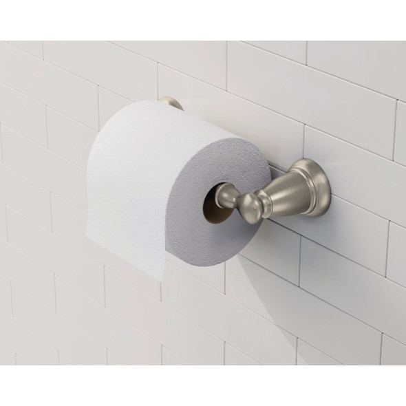Moen Banbury Pivoting Wall Mount Toilet Paper Holder, Brushed Nickel  Y2608BN 449903