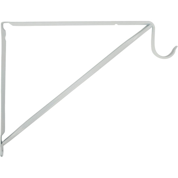 John Sterling White Shelf-Rod Bracket RP-0044-BWT 211256