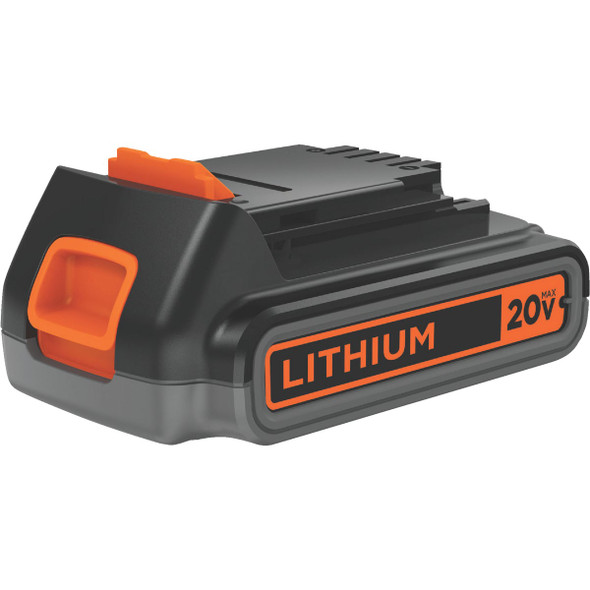 Black & Decker 20V MAX 2.0 Ah Tool Replacement Battery LBXR2020-OPE Black & Decker 20V MAX 2.0 Ah Tool Replacement Battery LBXR2020-OPE