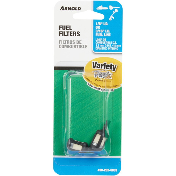 Arnold 2-Cycle Fuel Filter (2-Pack) 490-202-0003 705936