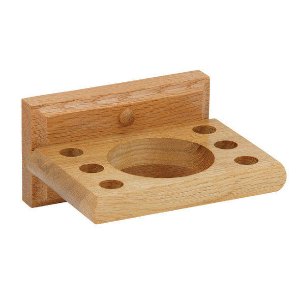 Home Impressions Sierra Medium Oak Toothbrush Holder B50301 Home Impressions Sierra Medium Oak Toothbrush Holder B50301