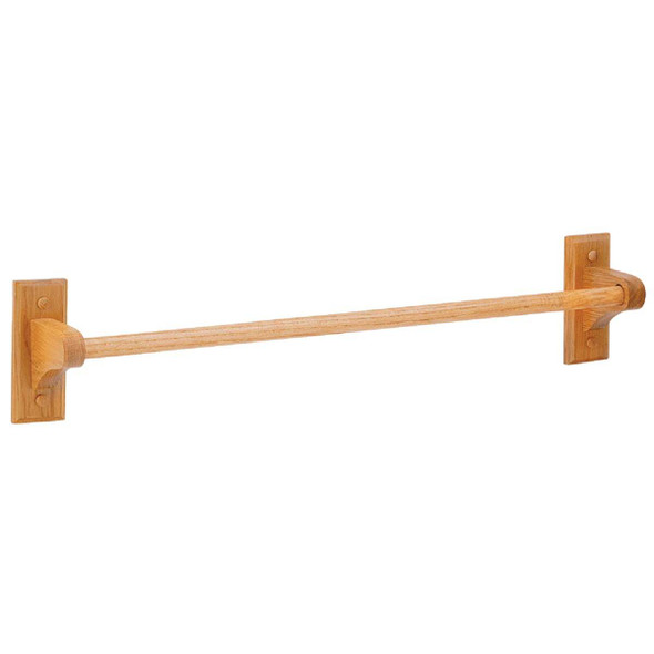 Home Impressions Sierra 24 In. Oak Towel Bar B51201