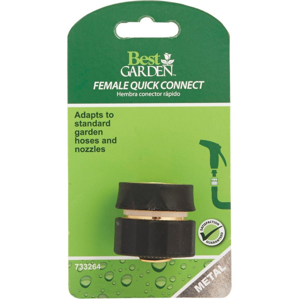 Best Garden Female Metal Quick Connect Connector 46C-BGDI 733264