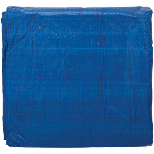 Do it Best Blue Woven 12 Ft. x 20 Ft. General Purpose Tarp