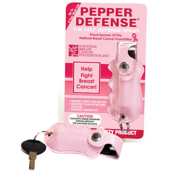 Pepper Defense 10% Pepper .5 oz Pink Self-Defense Spray PD-2P