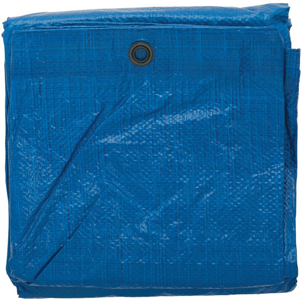 Do it Best Blue Woven 9 Ft. x 12 Ft. Medium Duty Poly Tarp 700533 700533