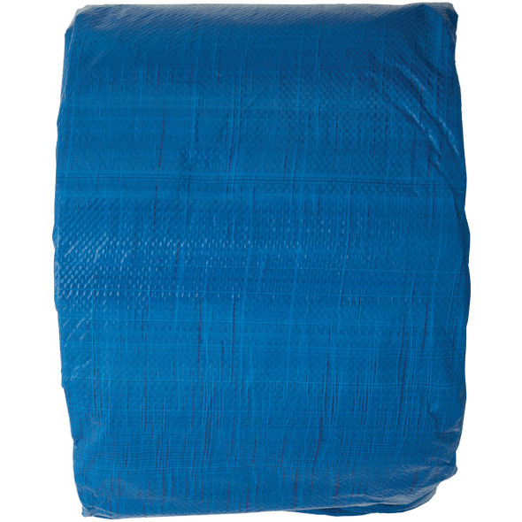 Do it Best Blue Woven 30 Ft. x 40 Ft. Medium Duty Poly Tarp 712187 712187