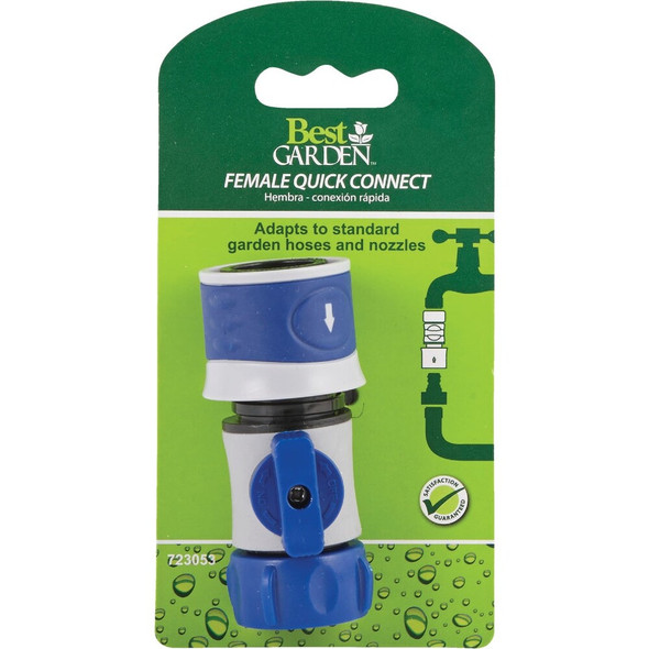 Best Garden Female Poly Quick Connect Connector 37502 723053