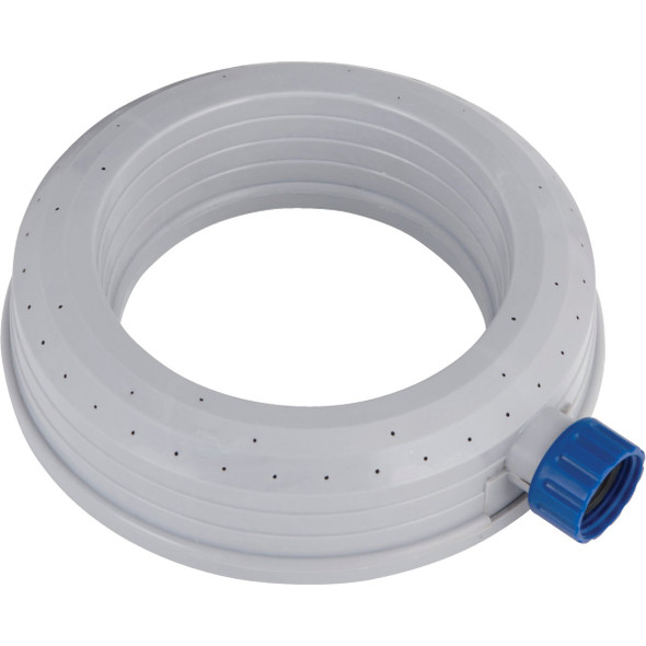 Best Garden Poly 900 Sq. Ft. Ring Stationary Sprinkler, Gray JR0717