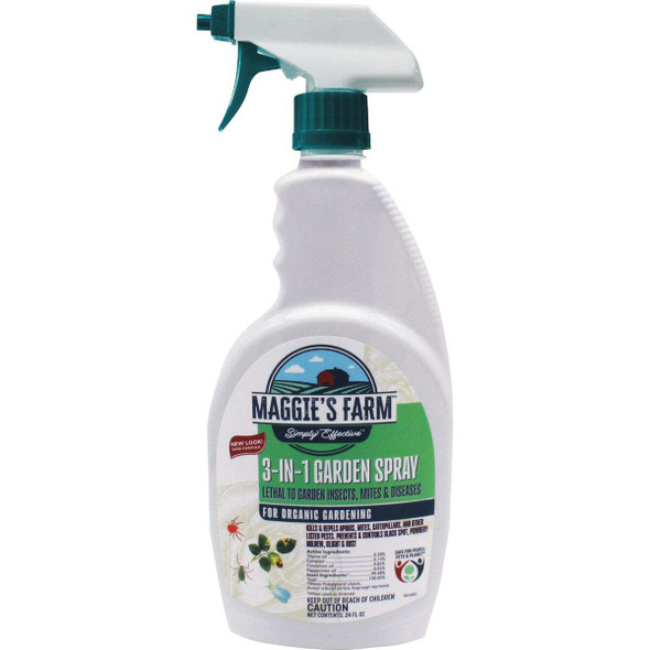 Maggie's Farm 24 Oz. Ready To Use Trigger Spray 3-In-1 Garden Insect Killer