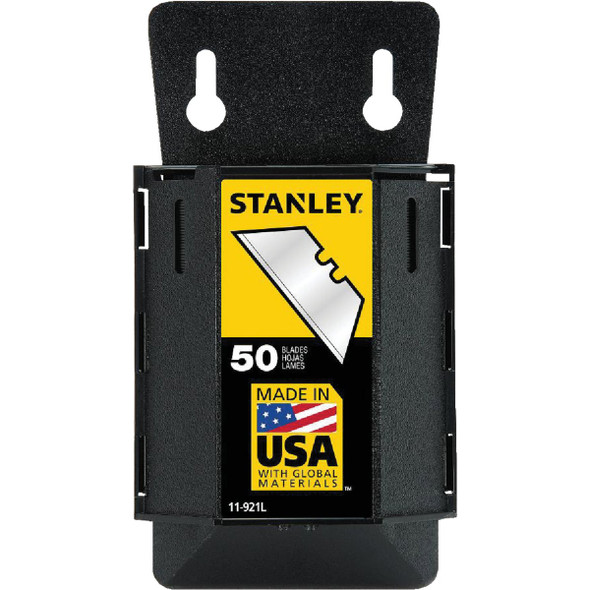Stanley 2-Point Heavy-Duty 2-7/16 In. Utility Knife Blade (50-Pack) 11-921L