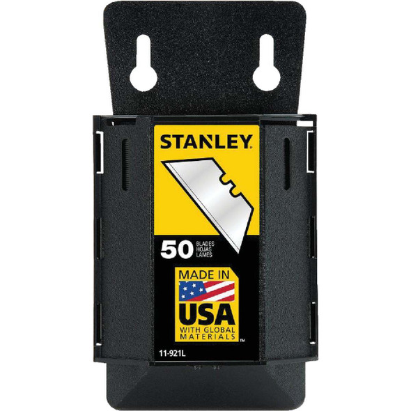 Stanley 2-Point Heavy-Duty 2-7/16 In. Utility Knife Blade (50-Pack) 11-921L