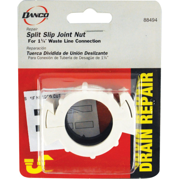 Danco 1-1/4 In. Plastic Slip Joint Nut and Washer Danco 1-1/4 In. Plastic Slip Joint Nut and Washer