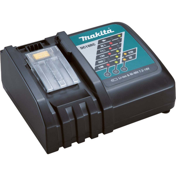 Makita 18V LXT Lithium-Ion Rapid Optimum Battery Charger DC18RC