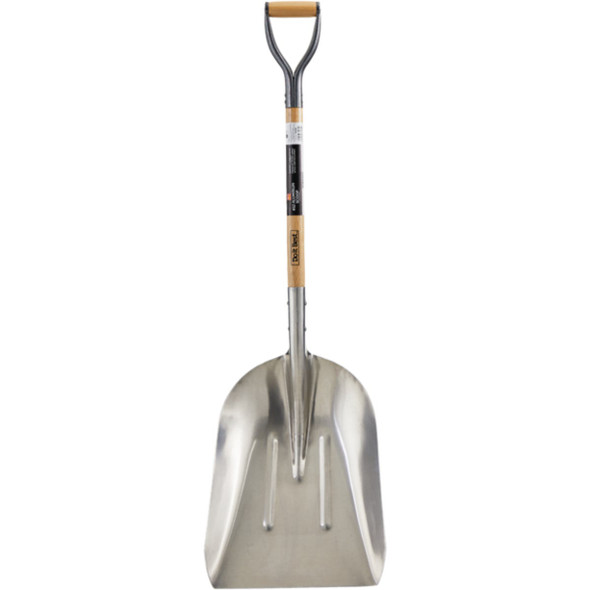 Do it Best 27 In. Wood D-Grip Handle #12 Aluminum Scoop Shovel