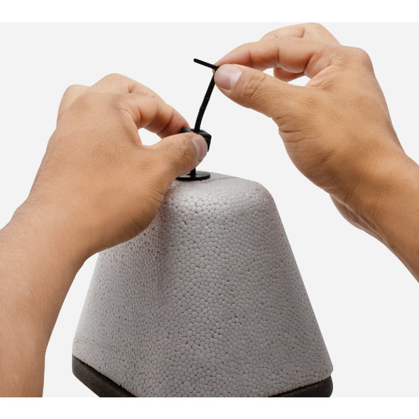 Frost King Gray 7.5 In. Foam Oval Outdoor Faucet Cover