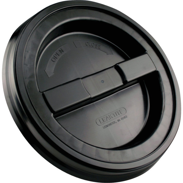 Leaktite Screw-Top Lid for 3.5 & 5 Gal. Pail, Black 1044433