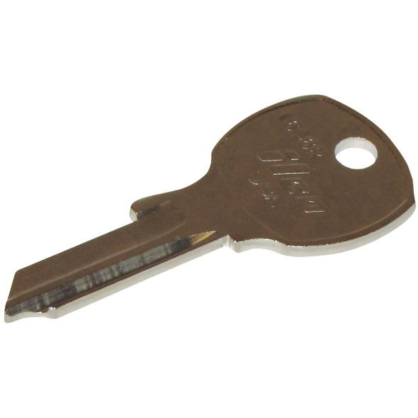 ILCO National Nickel Plated Mailbox Key, 1646R (10-Pack)