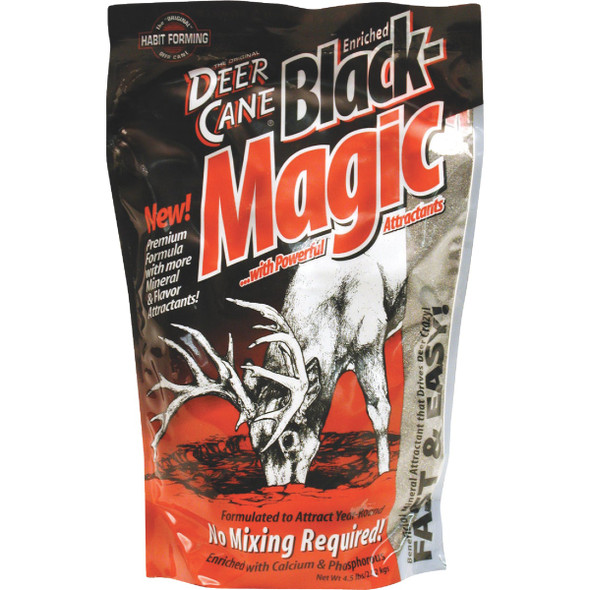 Deer Cane Black Magic 4-1/2 Lb. Granular Mineral Deer Attractant 64502