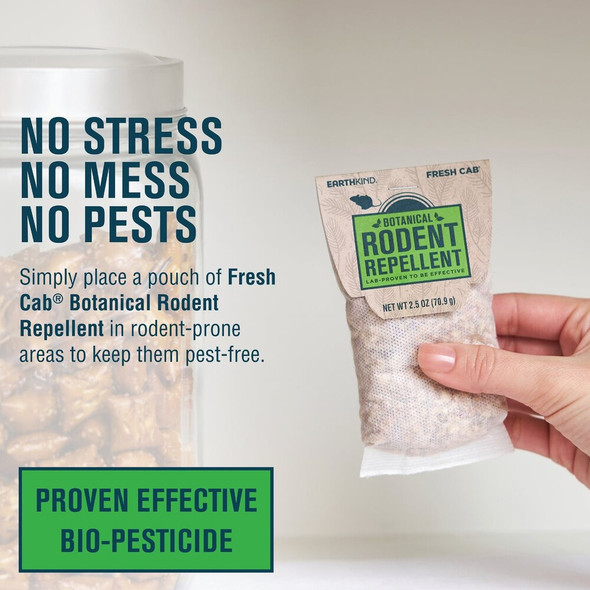 EarthKind Fresh Cab 2.5 Oz. Granular Botanical Rodent Repellent (4-Pack) ROD4P36D6 760119