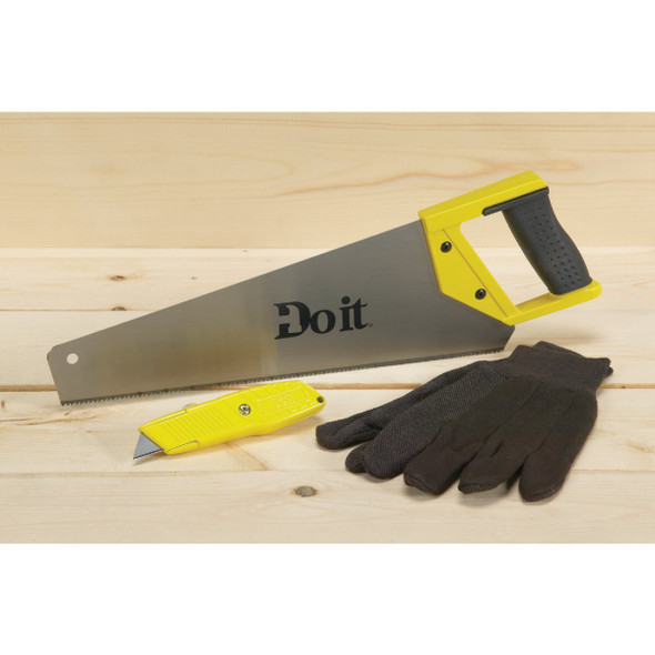 Do it Men's Large PVC Grip Jersey Work Glove Do it Men's Large PVC Grip Jersey Work Glove