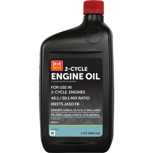 Do it Best 1 Qt. 2-Cycle Low Ash Engine Oil DB1QTFD Pack of 6