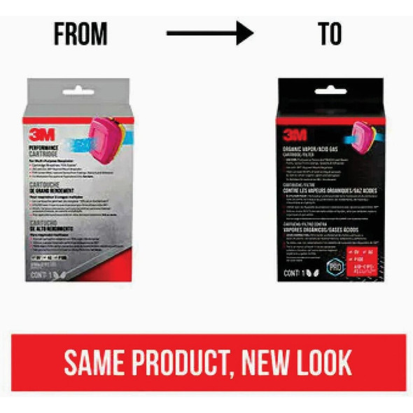 3M OV-AG- P100 Multipurpose Replacement Filter Cartridge (2-Pack) 60923H1-DC 337897