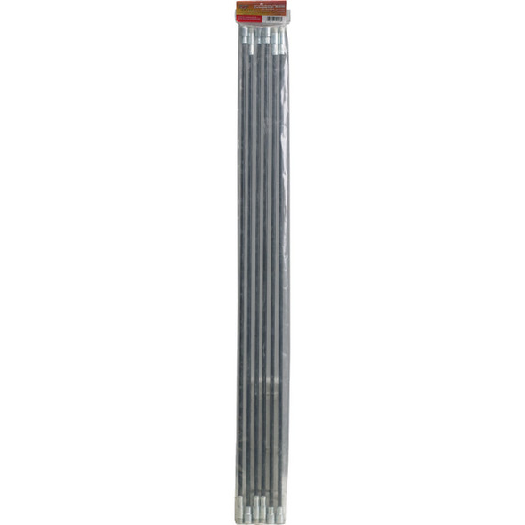 Meeco's Red Devil 18 Ft. Fiberglass Chimney Brush Extension Rod Kit Meeco's Red Devil 18 Ft. Fiberglass Chimney Brush Extension Rod Kit