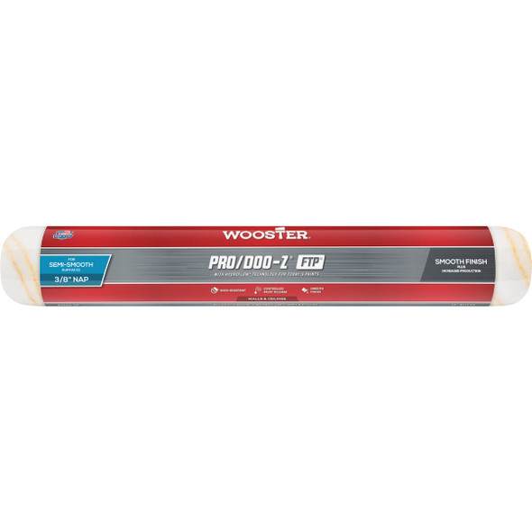 Wooster Pro/Doo-Z FTP 18 In. x 3/8 In. Woven Fabric Roller Cover RR666-18