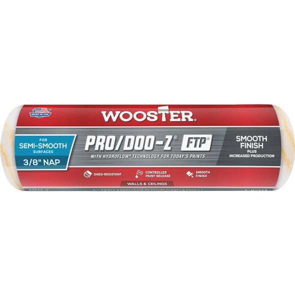 Wooster Pro/Doo-Z FTP 9 In. x 3/8 In. Woven Fabric Roller Cover RR666-9