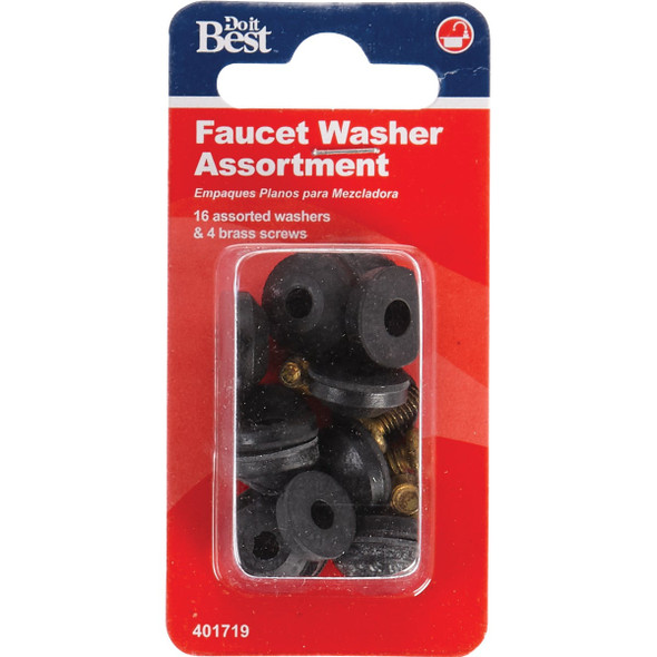 Do it Best Beveled and Flat Washer Assortment DIB802-20 401719