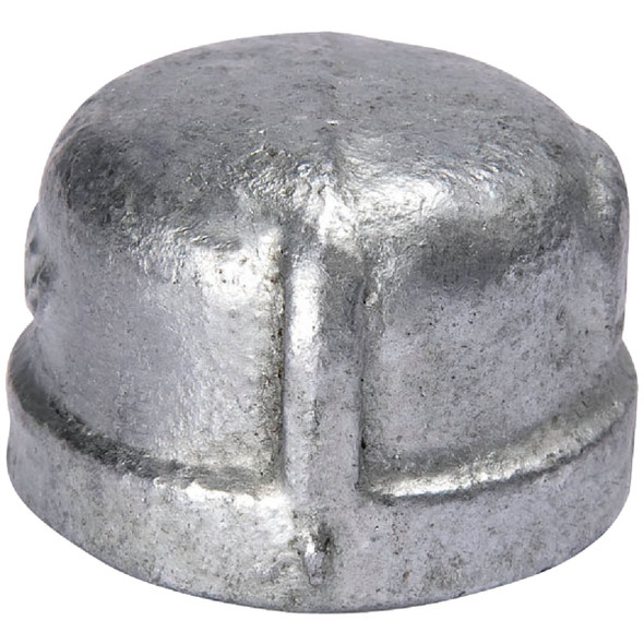 Southland 3/8 In. Malleable Iron Galvanized Cap 511-402BG Pack of 5