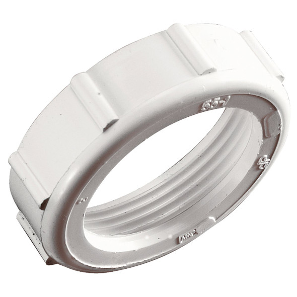 Do it Best 1-1/4 In. White Plastic Slip Joint Nut DIB956