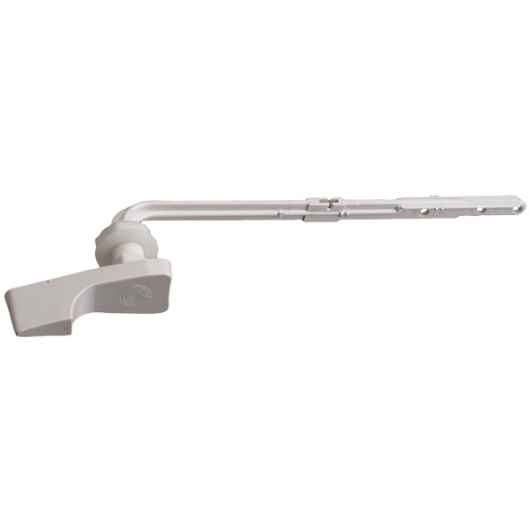 Do it Best White Flush Tank Lever with Plastic Arm DIB835-76