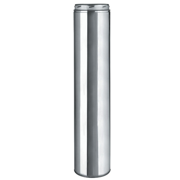 SELKIRK Sure-Temp 6 In. x 18 In. Stainless Steel Insulated Pipe 206018