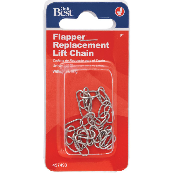 Do it Best 9 In. Stainless Steel Flapper Chain DIB835-33 457493