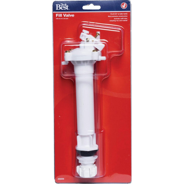 Do it Best 8-1-2 In. Plastic Ballcock DIB830-1 498890